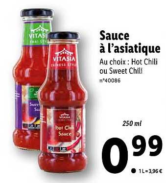 sauce à l'asiatique vitasia