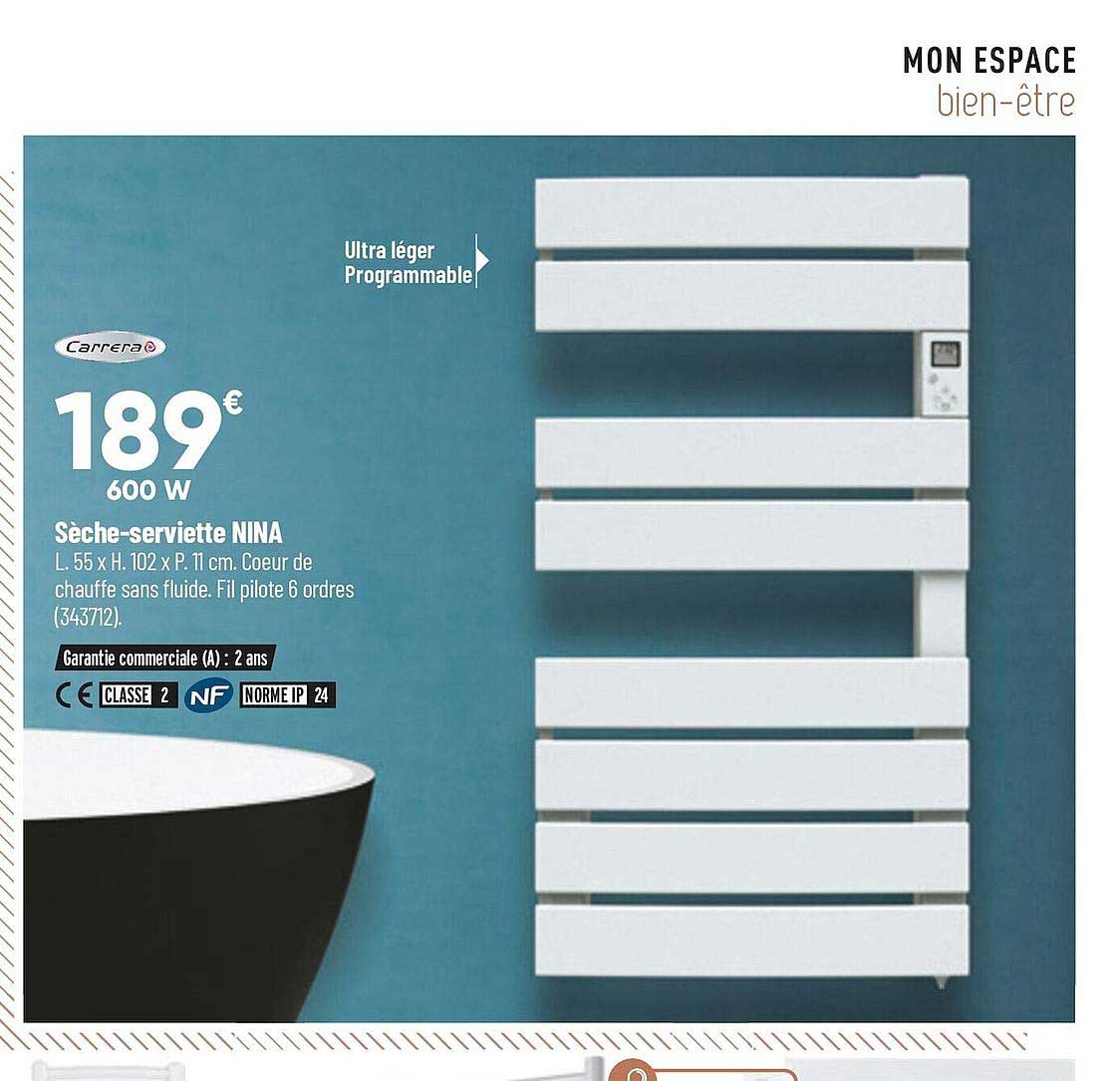 sèche-serviette nina