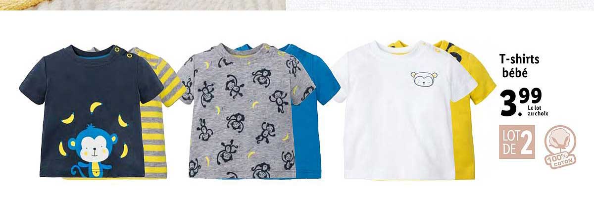 t-shirts bébé