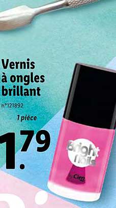 vernis à ongles brillant