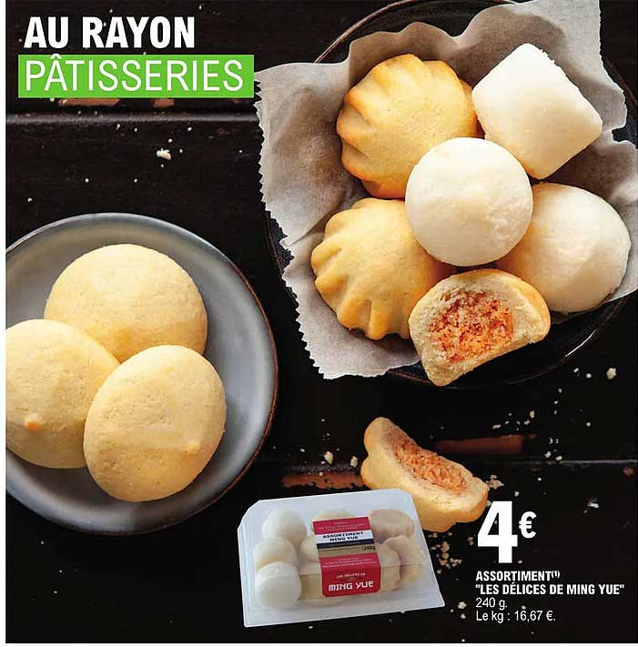 assortiment "les délices de ming yue"