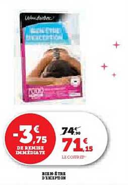 bien-être d'exception wonderbox