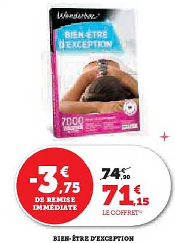 bien-etre d'exception