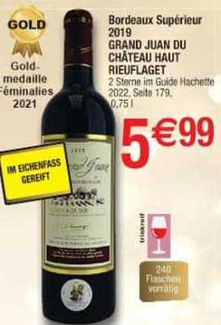 bordeaux supérieur 2019 grand juan du château haut rieuflaget
