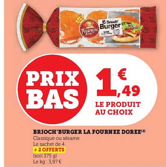 brioch'burger la fournee doree