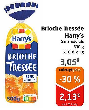 Brioche Tressée Harry's