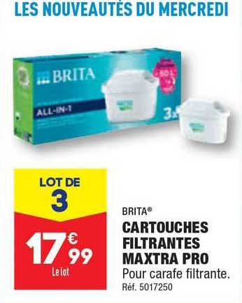 brita cartouches filtrantes maxtra pro