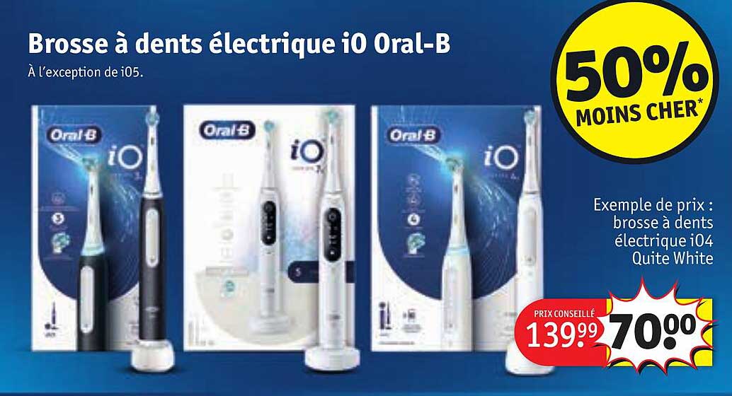brosse à dents électrique io oral-b