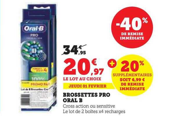 brossettes pro oral-b