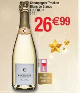 champagner trocken blanc de blancs eugène III