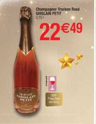 champagner trocken rosé ghislain petit