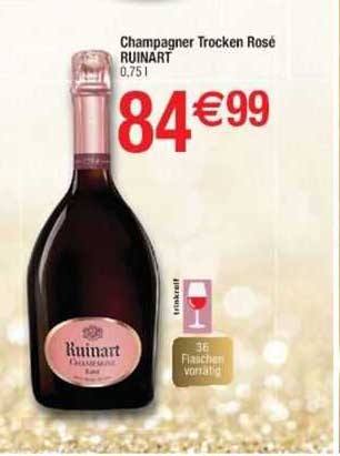 champagner trocken rosé ruinart