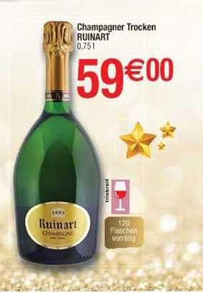 champagner trocken ruinart