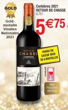 corbières 2021 retour de chasse