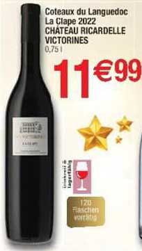 côteaux du languedoc la clape 2022 château ricardelle victorines