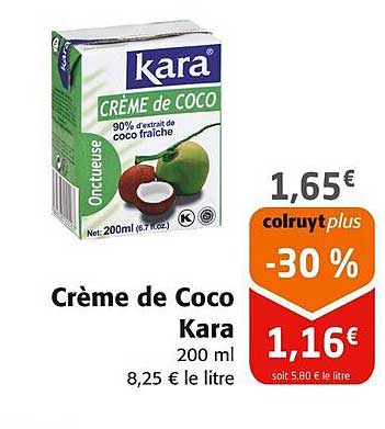 Crème De Coco Kara