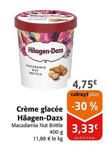 crème glacée häagen-dazs