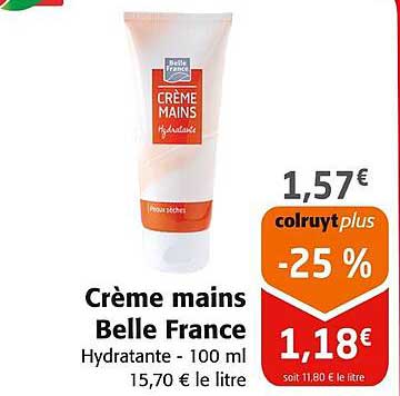Crème Mains Belle France