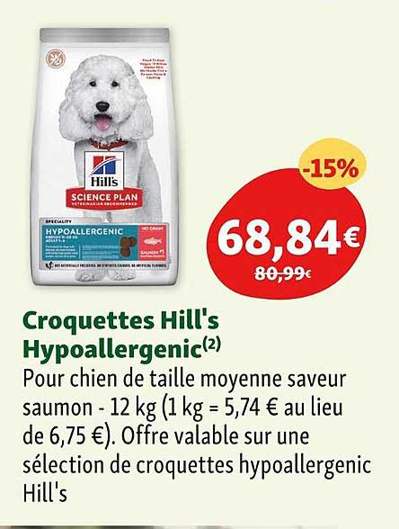 croquettes hill's hypoallergenic