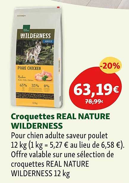 croquettes real nature wilderness