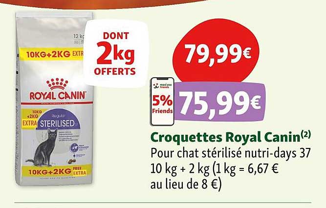 croquettes royal canin