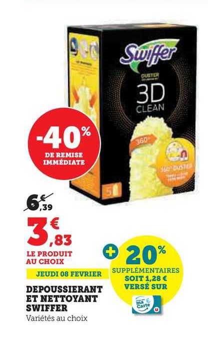 Dépoussiérant Et Nettoyant Swiffer