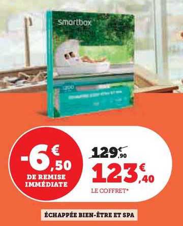 échappée bien-être et spa smartbox