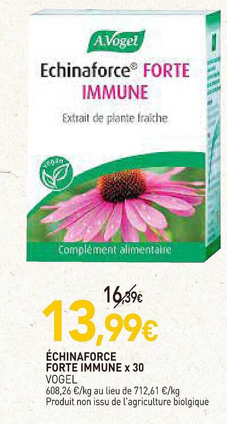 échinaforce forte immune x30 vogel