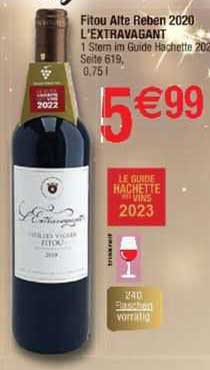 fitou alte reben 2020 l'extravagant