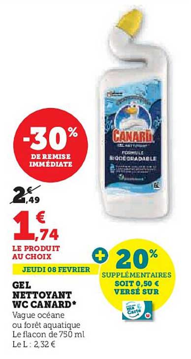 Gel Nettoyant Wc Canard