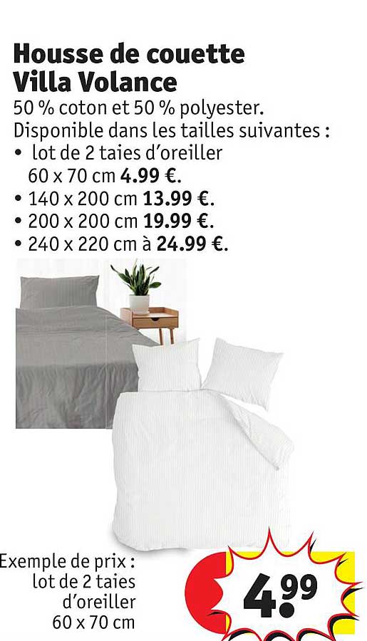 housse de couette villa volance