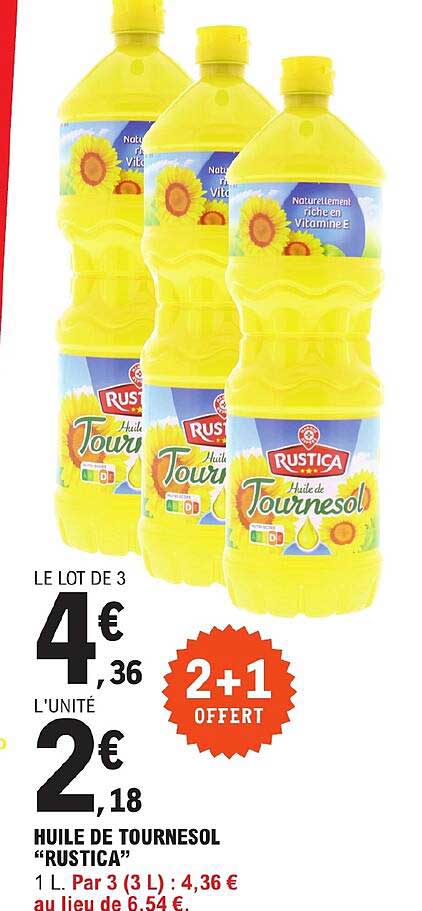 Huile De Tournesol "rustica"