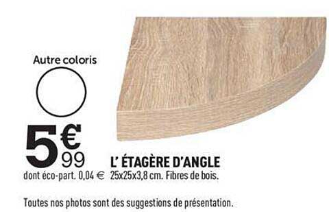 l'étagère d'angle