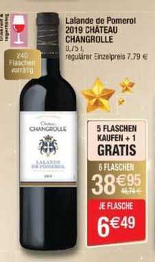 lalande de pomerol 2019 château changrolle