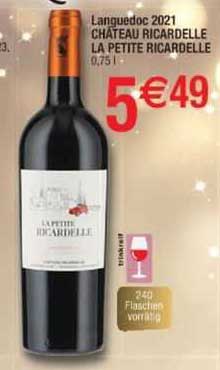 languedoc 2021 château ricardelle la petite ricardelle