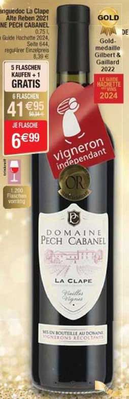 languedoc la clape alte reben 2021 domaine pech cabanel