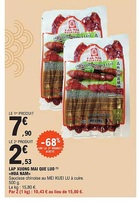 lax xuong mai que luo «hoa nam»