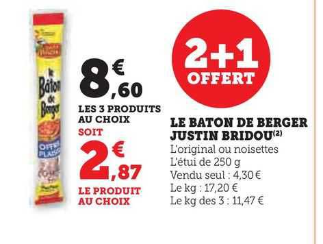 le bâton de berger justin bridou