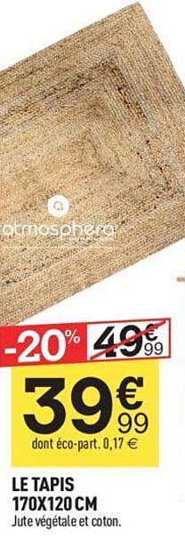 le tapis 170x120 cm
