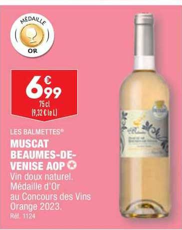 les balmettes muscat beaumes-de-venise aop