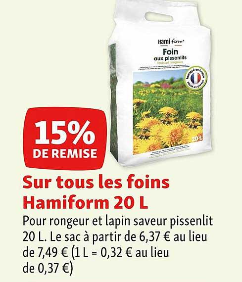 les foins hamiform 20 l