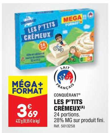 les p'tits crémeux conquérant