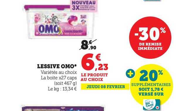 Lessive Omo