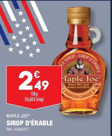 Maple Joe Sirop D'erable