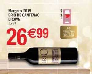 margaux 2019 brio de cantenac brown