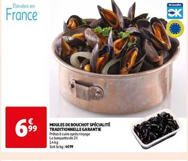 moules de bouchot spéalité traditionelle garantie