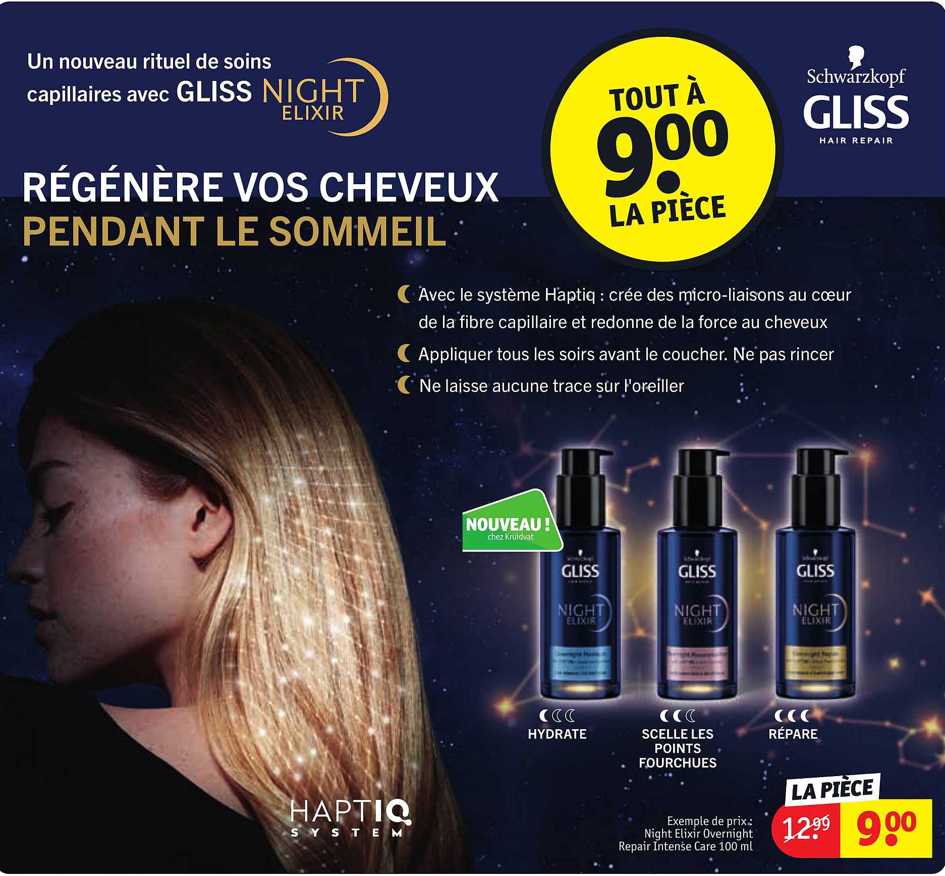 night elixir overnight repair intense care gliss