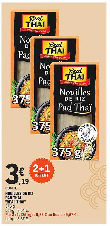nouilles de riz pad thai "real thai"