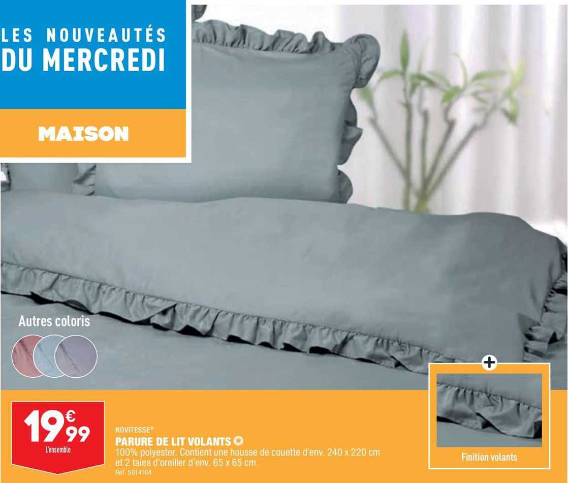 Novitesse Paraure De Lit Volants