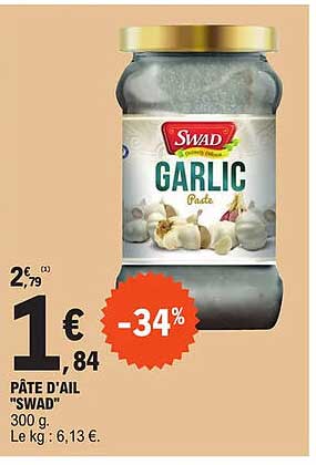 pâte d'ail "swad"
